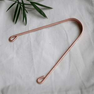Limpiador de Lengua de Cobre Auténtico Ayurvédico para el Ritual de Limpieza de la Lengua, Mejora la Salud Bucal y el Bienestar - Product Image 2