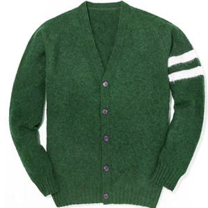 Spring New 2024 Women's Sweet and Stylish Solid Color Slimming Pocket Embellished Knitted <b>Cardigan</b> Jacket - Product Image 5