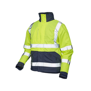 Veste de sécurité réfléchissante d'hiver à LED imperméable de classe 1 à haute visibilité avec logo personnalisé, vente chaude - Product Image 1