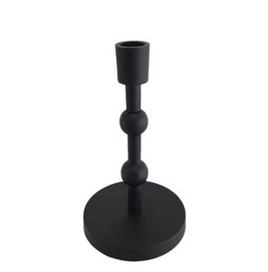 Nueva llegada impresionante hecho a mano moderno soporte de vela Dead Matt Black Metal 5-Candle Holder para la decoración del hogar - Product Image 6