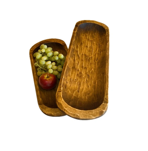 Juego de tazones de fruta de masa de madera para decoración de tazones de masa de fruta, bandeja de comida de cocina para el hogar, Frutero de masa de madera - Product Image 2