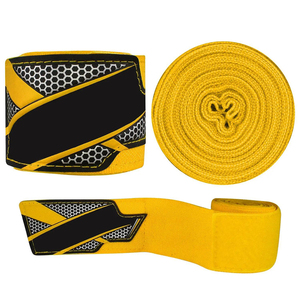 High Quality <b>Elastic</b> Hand Wraps OEM Wrist Wraps <b>Bandage</b> Customized Boxing Hand Wrist Protection Boxing MMA Cotton Hand Wraps - Product Image 5