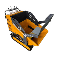 Hydro statischer Antrieb Mini Track Dumper RATO Gasmotor Frontlader