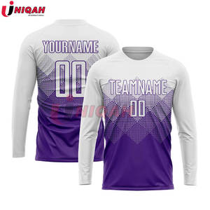 Hochwertiges Polyester Soccer Kit Benutzer definierte Logo Sublimation uniform für Erwachsene OEM Anpassbare Sets Low MOQ - Product Image 3