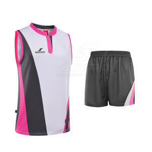 ชุดยูนิฟอร์มวอลเลย์บอลผู้ใหญ่ ดีไซน์ล่าสุด ผลิตจากโรงงาน ราคาดีที่สุด สีตามสั่ง ผ้าโพลีเอสเตอร์ 100% คุณภาพสูง ผลิตตามสั่ง - Product Image 6