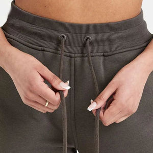 Pantalon de jogging élégant pour femmes, hiver, doux, extensible, 100% coton, streetwear, taille haute, parfait pour tous les jours, jogging léger - Product Image 6