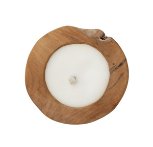 Vente en gros de bols à bougie en bois au design fait à la main pour les fêtes de luxe en bougeoir décoratif au meilleur prix - Product Image 1