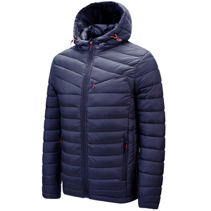 Veste matelassée à capuche classique tendance européenne pour homme, veste d'hiver rembourrée en duvet, veste pour homme grande taille, livraison DDP - Product Image 5