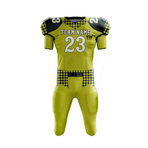 Sublimación personalizada Uniformes de fútbol americano Nuevo diseño de tallas para jóvenes con tallas grandes para jugadores jóvenes y adultos - Product Image 2
