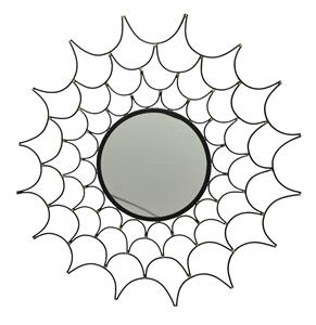 Espejo Decorativo de Hierro Antiguo Elegante y Estilizado, Diseño Intrincado de Alambre de Cobre, Decoración de Hogar de Lujo, Estilo Art Deco, 1 Pieza - Product Image 5