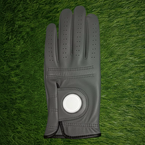 Gant de golf personnalisé de marque d'usine directe pour hommes en cuir de cabretta, peau de mouton douce, fermeture à boucle et crochet antidérapante, sport professionnel - Product Image 5