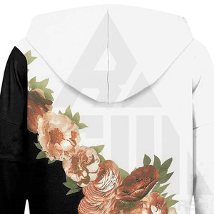 Sudadera con Capucha de Tela de Rizo Sublimada, Estampado Completo en la Parte Delantera, Logotipo, Ropa Casual para Mujer, Diseño Moderno, Manga Larga, Top de Invierno - Product Image 4