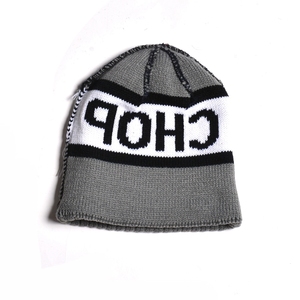 Gorros de invierno de marca privada, gorro de calavera acrílico de punto Unisex con logotipo, gorros a granel personalizados para gorros al por mayor - Product Image 3