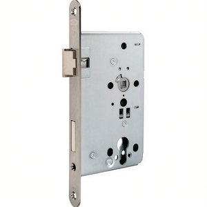 Cerradura de Embutir 715 PZ de Acero Inoxidable 20/65/72/8mm DIN Derecha Redondeada Clase 4 BKS para Muebles - Product Image 3