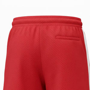 กางเกงกีฬาขาสั้นผ้าโพลีเอสเตอร์ 100% น้ำหนักเบา ระบายอากาศได้ดี เนื้อผ้านุ่ม สวมใส่สบาย เหมาะสำหรับการฝึกซ้อมที่ยิม - Product Image 5