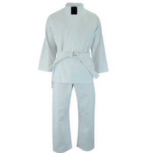 Fournisseur en gros d'uniforme de karaté Logo personnalisé Combinaison d'arts martiaux en coton confortable pour entraînement intensif Combinaison de combat de boxe - Product Image 5