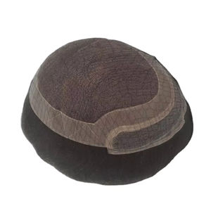 Prótesis Capilar de Cabello Humano con Encaje Frontal de Los Ángeles, Cabello Taz, Cabello BD, Parches de Prótesis Capilar - Product Image 1