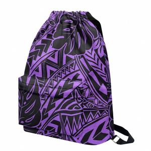 Mochila de estudiante ligera de gran capacidad de 17 pulgadas con estampado Hawaiano de flores de Tiare tropical personalizada para adolescentes - Product Image 2