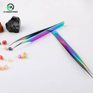 Pinces à cils personnalisées avec logo pour OEM et vente en gros, pinces à cils volumineuses pour extensions de cils 2D à 6D - Product Image 6