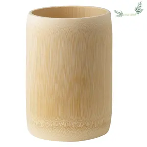 Best Verkopende Natuurlijke Bamboe Koffie Cup/ Custom Logo Natuurlijke Kleur Eco Bloemenvaas Drinken Koffie Bier Cups Vietnam