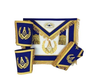 ผ้ากันเปื้อนพระราชกกุธภัณฑ์ปักด้วยมือ (PayPal ผ่านการตรวจสอบแล้ว) - Product Image 1