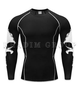 2026 Chemise de compression légère unisexe MMA Rash Guard avec manches complètes - Product Image 5