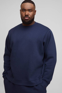 Sweat à capuche d'hiver pour homme tendance, manches classiques, col rond, 100% coton molletonné, respirant, imprimé personnalisé, écologique, noir foncé - Product Image 4