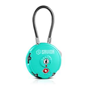 Verrous de voyage à câble à 3 chiffres 1/2/4 Pack - Product Image 6