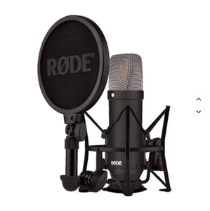 Nouveau microphone à condensateur de studio RODEs NT1 Signature Series (noir) authentique en vente - Product Image 5