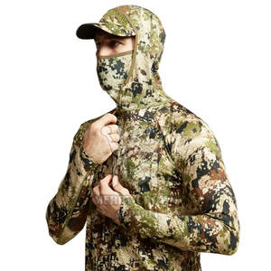 แจ็กเก็ตล่าสัตว์สำหรับผู้ชายแจ็กเก็ตล่าสัตว์ย้อมสีล้วนใส่สบาย - Product Image 4