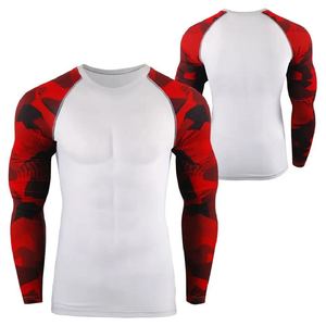 Rashguard Homme Haute Qualité à Manches Longues, Extensible, Séchage Rapide, Compression, Vêtement de Sport Personnalisé, Kimono de Jiu-Jitsu Léger - Product Image 1