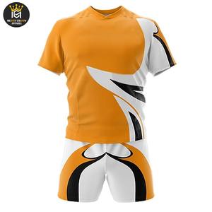 100% Polyester matériel léger Quickdry hommes Rugby uniforme respirant vêtements de sport sur mesure Logo impression - Product Image 1