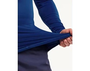 OEM Design Compression Gym Shirts Full Sleeve Rash Guard avec Logo Personnalisé pour Hommes Sublimé Rush Guard - Product Image 5