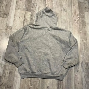 Sweat à capuche zippé en coton polaire de haute qualité, sweat à capuche surdimensionné à fermeture éclair bidirectionnelle, fabricant personnalisé - Product Image 2