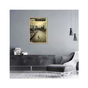 Modern Square <b>A2</b>/A4 Silver Gold Plastic Photo <b>Frame</b> 61 X 91.5 cm Wood and Alloy <b>Poster</b> <b>Frame</b> Targeted for Urban Style - Product Image 4
