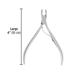 Pretul Stainless Steel Manicure Pliers Set of 6 Straight Head Long Tip <b>Nail</b> Care Tools for Adults, Classic Design, Single Spring - Product Image 4