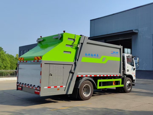 Camión Triturador de Materiales de Jardinería de 14 Metros Cúbicos de Buena Calidad, Vehículo Hidráulico Diésel para el Procesamiento de Residuos, Emisión Euro 4 - Product Image 2