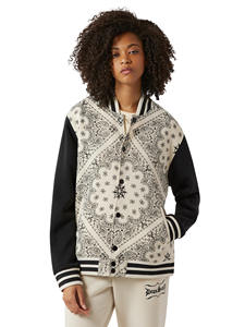 Chaquetas Varsity de Invierno para Hombre, Diseño Personalizado, Cuello Alto, Estilo Urbano, Ligeras, Resistentes al Viento, Ecológicas, Servicio OEM - Product Image 3