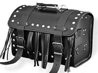 Sac de moto latéral en cuir pour Cafe Racer et Scrambler Cafe racer et sac de selle Scrambler.