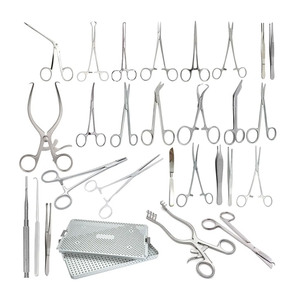 Kit quirúrgico veterinario OEM de 28 piezas animales cirugía veterinaria herramientas de acero inoxidable por instrumentos quirúrgicos SUAVE - Product Image 1