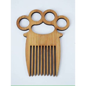 Peigne en bois compact Style votre barbe sans tracas Pocket-size Peigne élégant pour cheveux et barbe style Léger pour des cheveux sains - Product Image 4