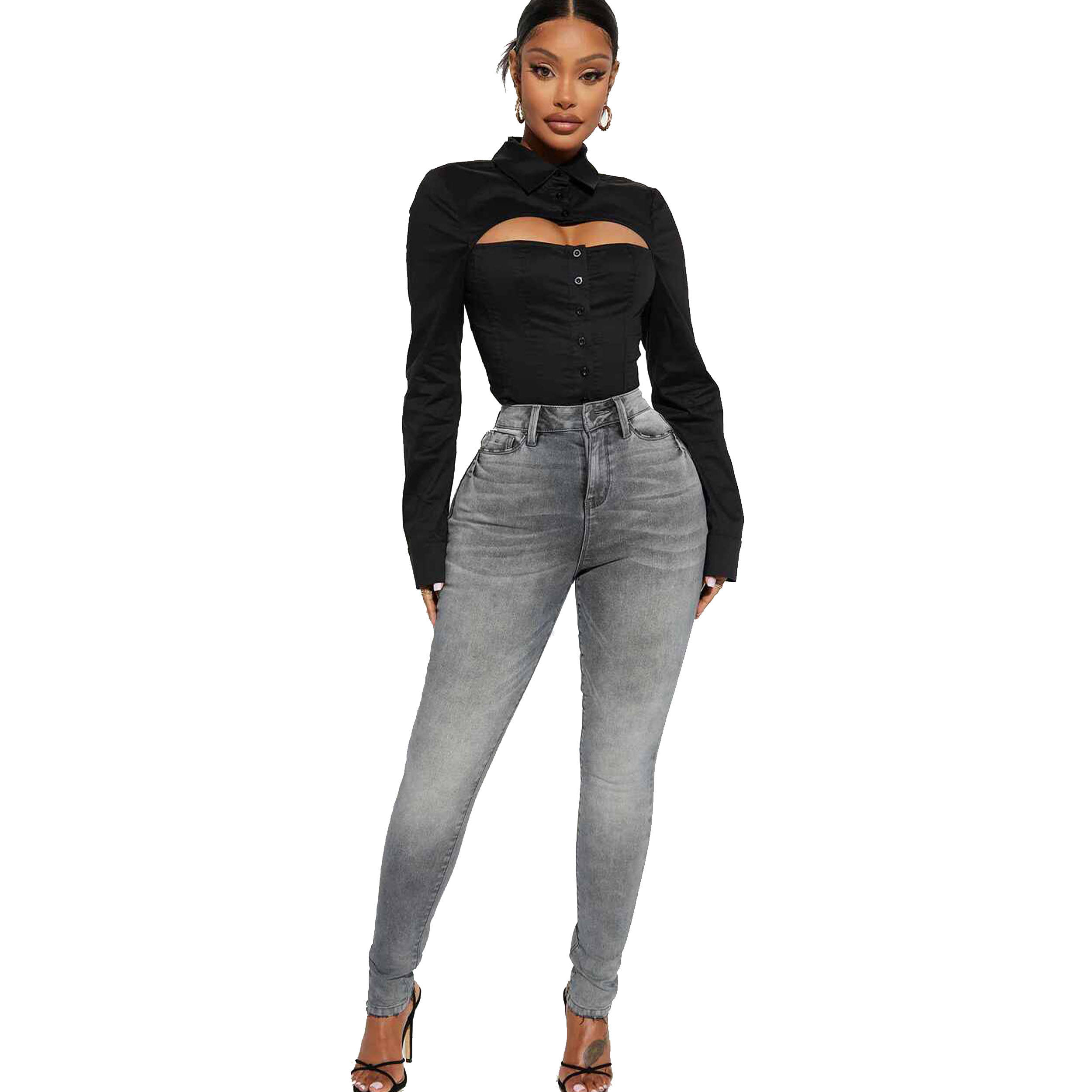 Jeans Mujer Bodys De Moda 2019 Latest Ladies Jeans Tops Trendy
