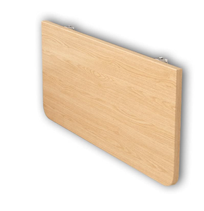 Table à manger pliante murale (bois de caoutchouc massif) - Product Image 1