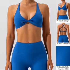 Ensemble de sport et de yoga pour femmes actives, 5 pièces, soutien-gorge de sport et survêtement pour le sport et la remise en forme - Product Image 5