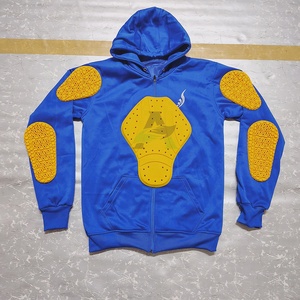Nueva llegada cremallera azul motocicleta sudaderas con capucha de alta calidad de los hombres moto sudaderas con capucha Casual precio al por mayor Racing adulto Sudadera con capucha - Product Image 4