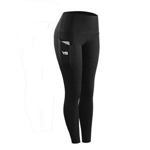 Haute qualité femmes Gym Sport Leggings nouveauté taille haute Fitness collants décontracté Yoga pantalon Logo Spandex matériel cousu - Product Image 6