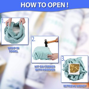 Cassa di risparmio quadrata in ceramica per aiutare il Budget <span class=keywords><strong>e</strong></span> risparmiare per le vacanze in porcellana per matrimonio salvadanaio - Product Image 3