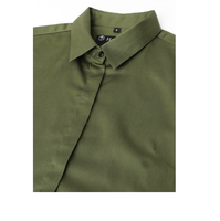 Elegante Vintage-Bluse für Damen aus Satin mit Knöpfen, Büro- und Karriere-Hemden, Oberteile 2026, Modische Lässige Formelle Rote Blusen aus BD