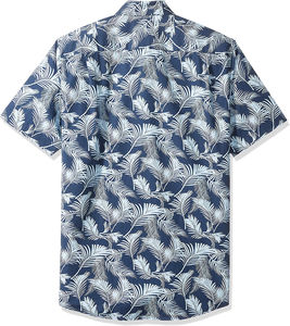 Camisa Tropical de playa de manga corta de verano Samoan Tongan Tapa Camisas con estampado de botones Casual Aloha Camisas hawaianas Hombres - Product Image 5