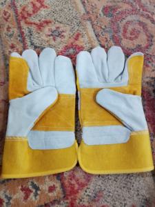 Guantes De trabajo De cuero De alta calidad 707 alta visibilidad naranja canadiense Rigger Guantes De Trabajo De Cuero Guantes De seguridad para hombres - Product Image 3